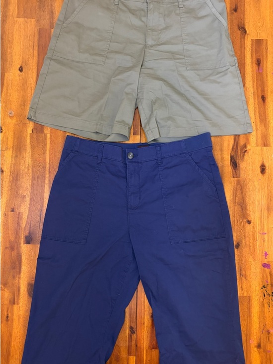 Lee Pants - Lee Olive Green Waistband Pants with Branded Patch